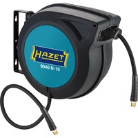 Hazet Slangeopruller 9040N-10, 15 meter, Trykluft slange Sort/Blå