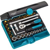 Hazet Topnøglesæt 854-1, 1/4", 30 dele, Værktøjssæt 