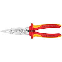 KNIPEX 13 86 200 Nåletang tang Nåletang, Stål, Plastik, Rød/orange, 20 cm, 280 g