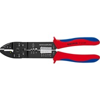 KNIPEX 97 22 240 tang, Crimpning værktøj Metal, Plast, Blå/rød, 24 cm, 300 g