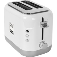 Kenwood TCX751WH brødrister 2 skive(r) 900 W Hvid Hvid/Sølv, 2 skive(r), Hvid, Metal, Knapper, Dreje, 900 W, 160 mm
