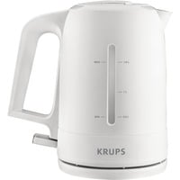 Krups BW2441 elkedel 1,6 L 2200 W Hvid Hvid, 1,6 L, 2200 W, Hvid, Rustfrit stål, Vandmåler, Filtrering