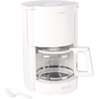 Krups F30901 Filter kaffemaskine, Filter maskine Hvid, Filter kaffemaskine, 1050 W, Hvid