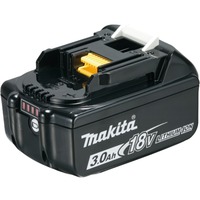 Makita 197599-5 batteri  til strømværktøj Batteridrevet Batteri, Lithium-Ion (Li-Ion), 3 At, 18 V, Sort, 1 stk