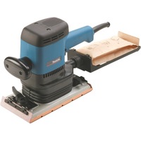 Makita 9046J sliber Bånd slibemaskine 600 W, Rystepudser Bånd slibemaskine, Støvpose, Klip, Velcro, Rektangulær, 6000 OPM, 600 W