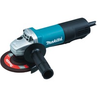 Makita 9558PBGY 840W 11000rpm 125mm 2100g vinkelsliber Blå/Sort, 11000 rpm, Sort, Blå, M14, Strøm, 840 W, 500 W