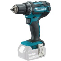 Makita DDF482Z uden batteri og oplader, Bore-/ skruemaskine Blå/Sort, Pistolgreb boremaskine, Nøglefri, 1,3 cm, 3,8 cm, 1,3 cm, 1,5 mm