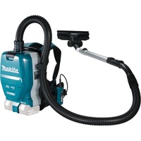 Makita uden batteri og oplader, Gulv støvsuger Blå/Sort, Dry, 2 L, HEPA, Filtrering, Sort, Blå