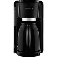 Rowenta Thermo Semi-auto Dråbe kaffemaskine 1,25 L, Filter maskine Sort, Dråbe kaffemaskine, 1,25 L, Malet kaffe, 850 W, Sort