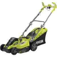 Ryobi RLM15E36H Skubbe plæneklipper Grøn/Sort, Skubbe plæneklipper, 36 cm, 2 cm, 7 cm, 45 L, 4 hjul