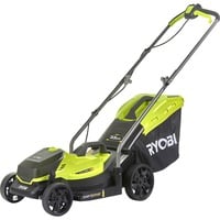 Ryobi RLM18X33B40 Skubbe plæneklipper Batteri Sort, Grøn Grøn/Sort, Skubbe plæneklipper, 120 m², 33 cm, 2,5 cm, 6,5 cm, 35 L