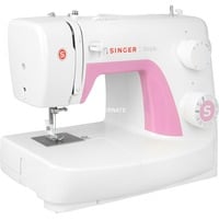 Singer 3223 Simple Automatisk symaskine Elektromekanisk Hvid/Pink, Pink, Hvid, Automatisk symaskine, Syning, 4 trin, Dreje, 5 mm
