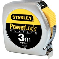 Stanley 0-33-218 målebånd 3 m Metallic, Gul Chrome/Gul