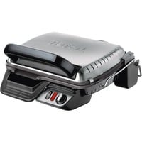 Tefal Ultra Compact 600 Comfort GC3060 kontaktgrill rustfrit stål/Sort, Sort, Rustfrit stål, Rektangulær, Aluminium, 2000 W, 210 mm, 383 mm
