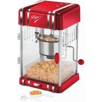 Unold 48535 popcornmaskine Rød, Sølv 300 W, Popcorn maskine Rød, Sølv, 50 g, Plast, Rustfrit stål, Knapper, 0,8 m, Sort