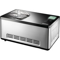 Unold 48845 ismaskine Kompressor ismaskine 2 L 180 W Sort, Rustfrit stål rustfrit stål/Sort, Kompressor ismaskine, 2 L, 1 skåle, Sort, Rustfrit stål, 60 min., LCD