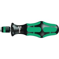 Wera 816 R Bits-håndgreb med Rapidaptor hurtigskift, Skruetrækker Sort/Grøn, 33 mm, 12 cm, 33 mm, 72 g, Sort/grøn
