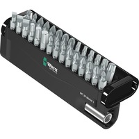 Wera Bit-Check 30 Metal 1, Bit sæt 30 stk, Phillips, Stjerneskruetrækker, Torx, PH 1,PH 2,PH 3, PZ 1,PZ 2,PZ 3, T10,T15,T20,T25,T30,T40, 4,5,6 mm