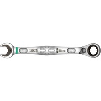 Wera Joker gaffelnøgle og ringskralde 13 mm, 1/4", Rustfrit stål, Stål, Nichrome, Mat