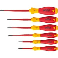 Wiha Skruetrækkersæt SoftFinish electric slimFix, 6 dele Rød/Gul