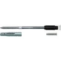 fischer Afstandsmontagesystem Thermax 10/100 M6, Dyvel Sort/grå