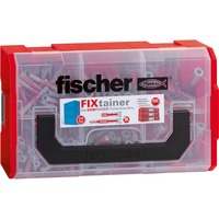 fischer FixTainer - DUOPOWER 539867, Dyvel Lys grå/Rød