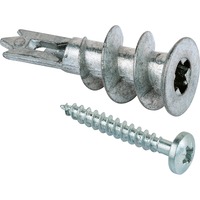 fischer GKM 27 100 stk 3,1 cm, Dyvel Sølv, Gipsblok, Metal, Sølv, PZ2, 3,1 cm, 3,5 cm