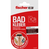 fischer GOW badeværelseslim, 2 stk. gennemsigtig