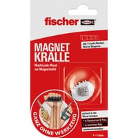 fischer GOW magnetklo Sølv
