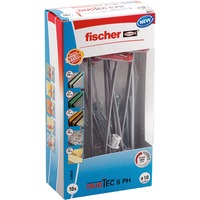 fischer Kippdyvel DUOTEC 10 S PH LD Lys grå/Rød