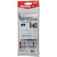 fischer THERMAX 8/180 M6 B, Dyvel Sort/grå