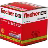 fischer UX 8x50 R S/25, Dyvel Lys grå