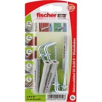 fischer UX 8x50 WH K, Dyvel Lys grå