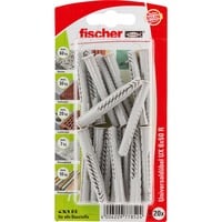 fischer Universalpløk UX 6x50 R K, Dyvel Lys grå