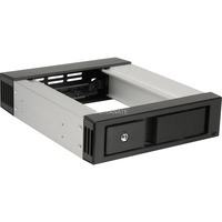 ICY BOX IB-158SSK-B 13,3 cm (5.25") Bærerpanel Sort, Indramning Sort, 13,3 cm (5.25"), Bærerpanel, Sort, 3.5", SATA, SATA II, SATA III, Aluminium