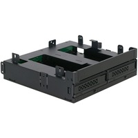 Icy Dock MB732SPO-B drive bay panel Sort, Indramning Sort, Metal, Plast, 5,7,9.5,12.5,15 mm, 12 Gbit/sek., CE, REACH, 145,8 mm