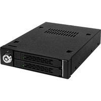 Icy Dock MB992SK-B drev dockingstation, Indramning Sort, HDD, SSD, SATA, Serial ATA II, Serial ATA III, 2.5", 6 Gbit/sek., Metal, HDD, Strøm