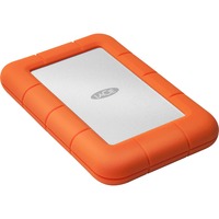 LaCie Rugged Mini 5 TB, Harddisk Sølv/Orange