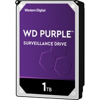 WD Purple 3.5" 1000 GB Serial ATA III, Harddisk 3.5", 1000 GB, 5400 rpm, Bulk