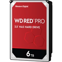 WD RED PRO 6 TB 3.5" 6000 GB Serial ATA III, Harddisk 3.5", 6000 GB, 7200 rpm