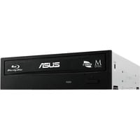 ASUS BW-16D1HT Retail Silent optisk diskdrev Intern Blu-Ray RW Sort, Blu-ray brænder Sort, Sort, Bakke, Vertikal/horisontal, Desktop, Blu-Ray RW, SATA, Detail