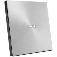 ASUS SDRW-08U7M-U optisk diskdrev DVD±RW Sølv, ekstern DVD-brænder Sølv, Sølv, Bakke, Vertikal/horisontal, Desktop/notebook, DVD±RW, USB 2.0