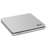 HLDS Slim Portable DVD-Writer optisk diskdrev DVD±RW Sølv, ekstern DVD-brænder Sølv, Sølv, Slot, Desktop/notebook, DVD±RW, USB 2.0, 60000 t