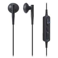 Audio-Technica ATH-C200BT Headset I ørerne Micro-USB Bluetooth Sort Sort, Headset, I ørerne, Sort, Binaural, Knapper, I linjestyring