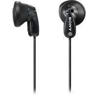 Sony MDR-E9LP Hovedtelefoner og headset Sort, Ledningsført, 18 - 22000 Hz, Musik, 6 g, Hovedtelefoner, Sort