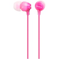 Sony MDR-EX15AP Hovedtelefoner og headset Pink, Ledningsført, 8 - 22000 Hz, Opkald/musik, 3 g, Headset, Lyserød