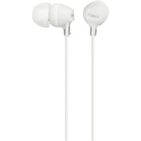 Sony MDR-EX15LP Hovedtelefoner og headset Hvid, Ledningsført, 8 - 22000 Hz, Musik, 3 g, Hovedtelefoner, Hvid