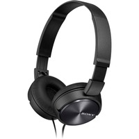 Sony MDR-ZX310AP Hovedtelefoner og headset Sort, Ledningsført, 10 - 24000 Hz, Opkald/musik, 125 g, Headset, Sort