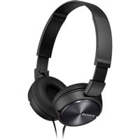 Sony MDR-ZX310 Hovedtelefoner og headset Sort, Ledningsført, 10 - 24000 Hz, Musik, 125 g, Hovedtelefoner, Sort