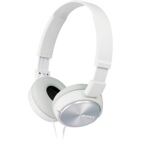 Sony MDR-ZX310 Hovedtelefoner og headset Hvid, Ledningsført, 10 - 24000 Hz, Musik, 125 g, Hovedtelefoner, Hvid